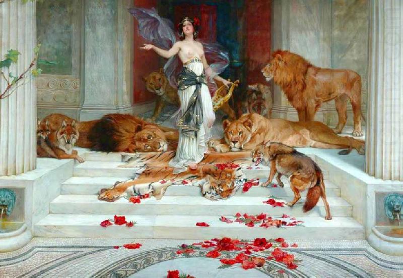 wright barker Circe china oil painting image